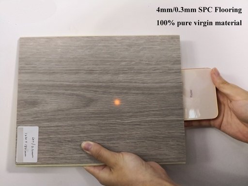 SPC flooring raw material purity test - Ventoce Factory